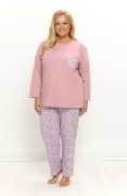 Piżama Taro 3656 Agnessa dł/r 4XL-6XL Z26