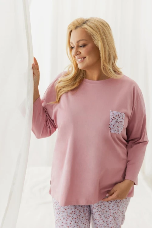 Piżama Taro 3656 Agnessa dł/r 4XL-6XL Z26
