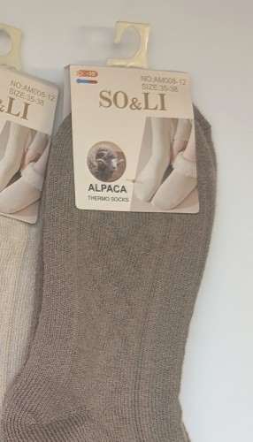 Skarpety WiK SO&LI 3076 wz.812 Alpaka 35-42
