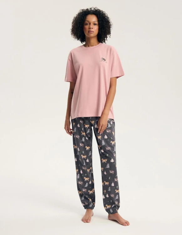 Piżama Henderson Ladies 45420 Ginni kr/r S-3XL