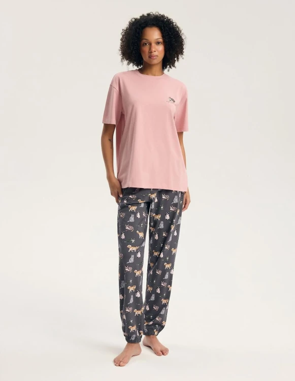 Piżama Henderson Ladies 45420 Ginni kr/r S-3XL