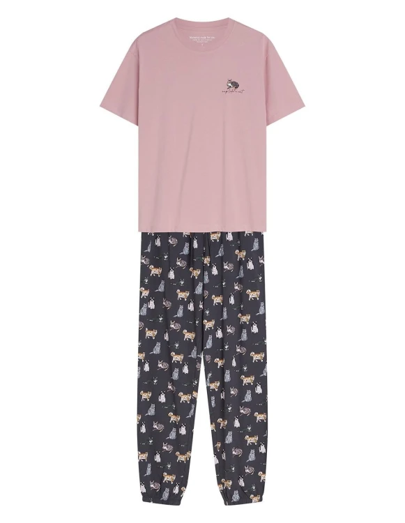Piżama Henderson Ladies 45420 Ginni kr/r S-3XL