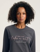 Piżama Henderson Ladies 45419 Ginni dł/r S-3XL