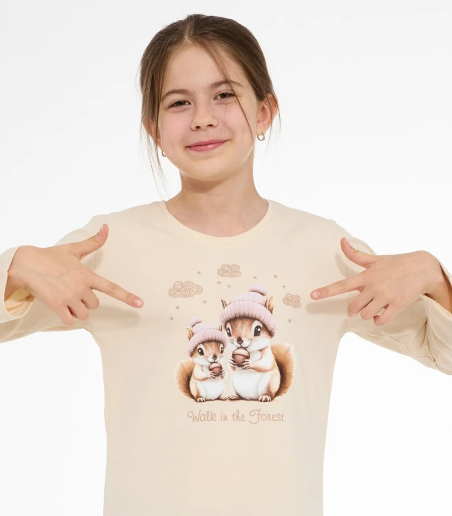 Koszula Cornette Young Girl 258/207 Snack 2 dł/r 134-164