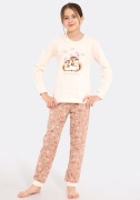Piżama Cornette Young Girl 592/200 Snack dł/r 134-164