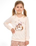 Piżama Cornette Kids Girl 594/200 Snack dł/r 86-128