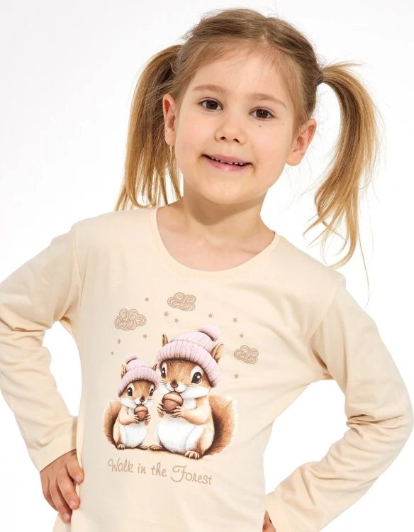 Koszula Cornette Kids Girl 549/207 Snack 2 dł/r 98-128