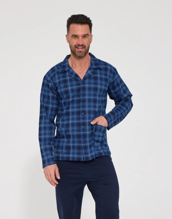 Piżama Cornette 114/87 kr/r S-2XL rozpinana