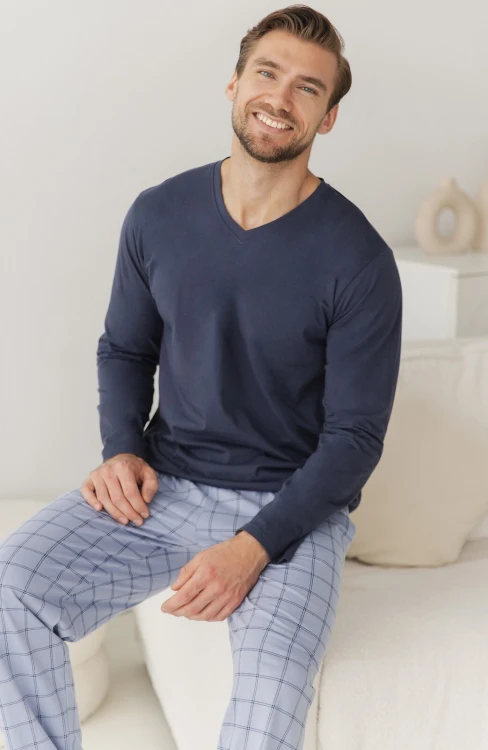 Piżama Taro 3669 Dorian dł/r 3XL-4XL Z26