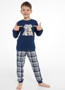 Piżama Cornette Kids Boy 593/185 Home Friends dł/r 86-128