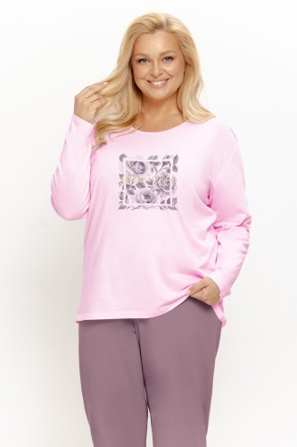 Piżama Taro 3657 Solene dł/r 2XL-4XL Z26