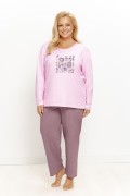 Piżama Taro 3657 Solene dł/r 2XL-4XL Z26