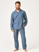 Piżama Key MNS 404 B26 dł/r M-2XL rozpinana