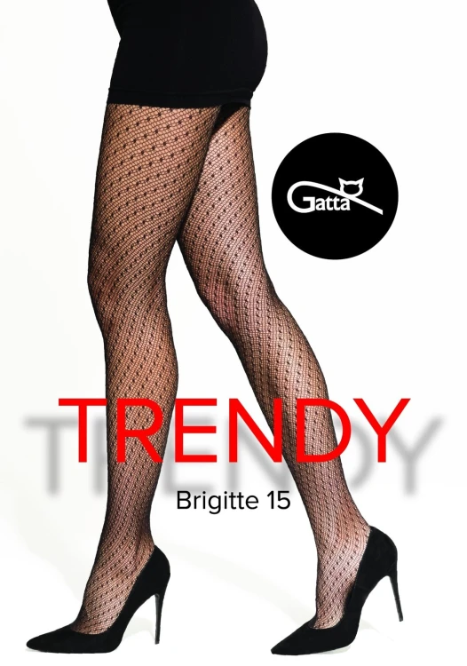 Rajstopy Gatta Trendy Brigitte kabaretka wz.15 1-4