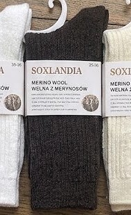 Skarpety WiK Soxlandia 3078 wz.52 Merino Wool 35-42