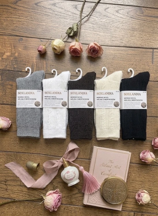 Skarpety WiK Soxlandia 3078 wz.52 Merino Wool 35-42