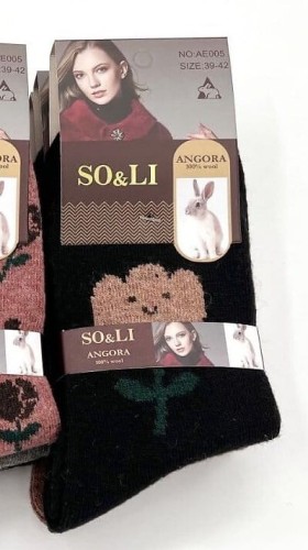 Skarpety WiK SO&LI 3002 wz.54 Angora 35-42