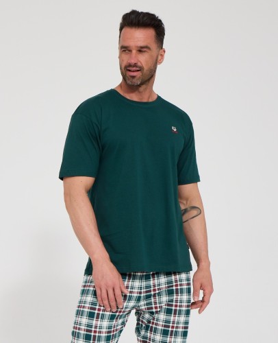 Piżama Cornette 134/328 Wild Nature kr/r S-2XL