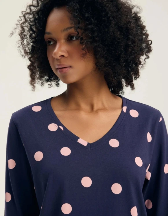 Piżama Henderson Ladies 45425 Gitte dł/r S-2XL