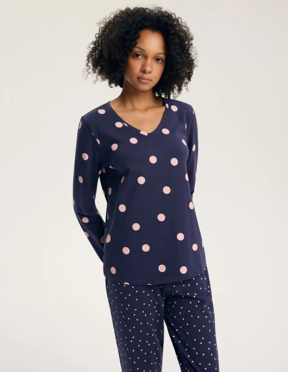 Piżama Henderson Ladies 45425 Gitte dł/r S-2XL