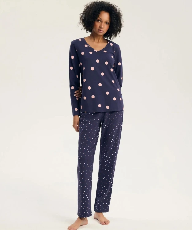 Piżama Henderson Ladies 45425 Gitte dł/r S-2XL