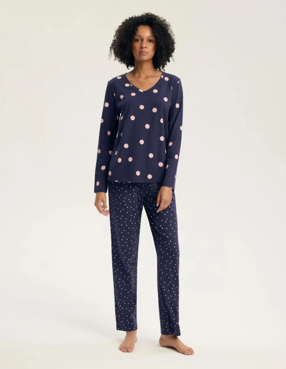 Piżama Henderson Ladies 45425 Gitte dł/r S-2XL