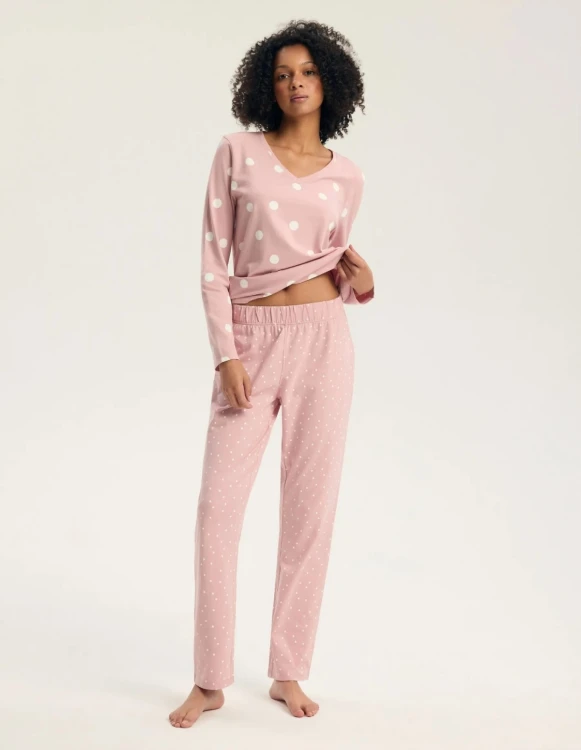 Piżama Henderson Ladies 45425 Gitte dł/r S-2XL