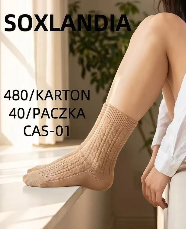 Skarpety WiK Soxlandia 3044 wz.01 Kaszmir 35-42