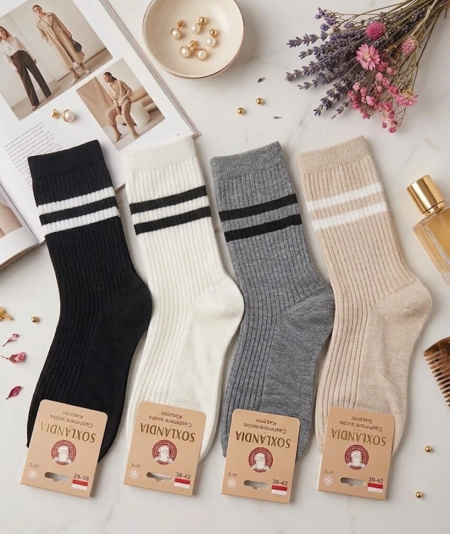 Skarpety WiK Soxlandia 3044 wz.12 Kaszmir 35-42