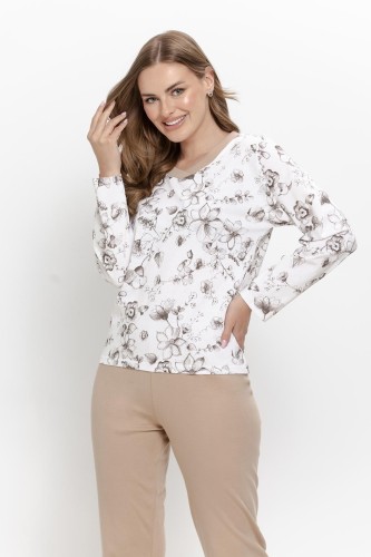 Piżama Taro 3630 Selmia Interlock dł/r M-XL Z26