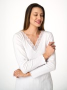 Koszula Key Cotton Soft Jacquard LND 190 dl/r S-XL