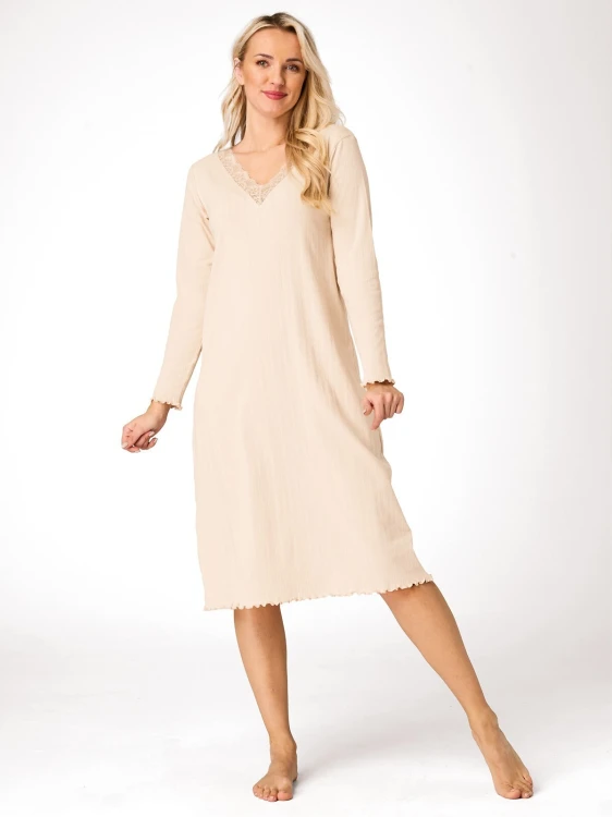 Koszula Key Cotton Soft Jacquard LND 190 dl/r S-XL