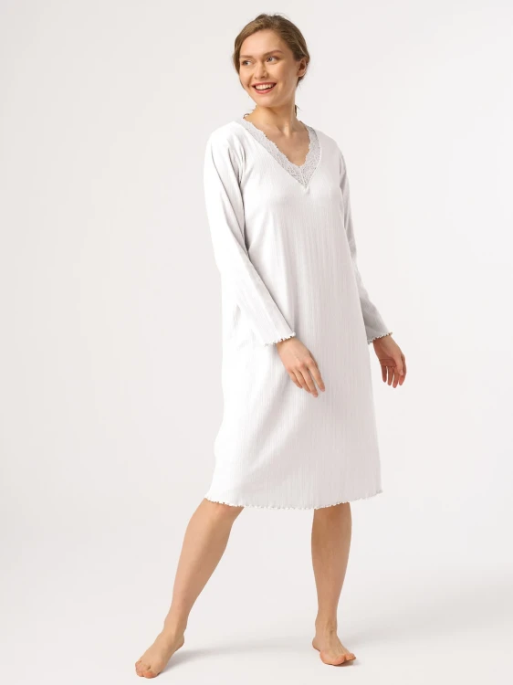 Koszula Key Cotton Soft Jacquard LND 190 dl/r S-XL