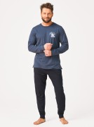 Piżama Key MNS 614 dł/r M-2XL