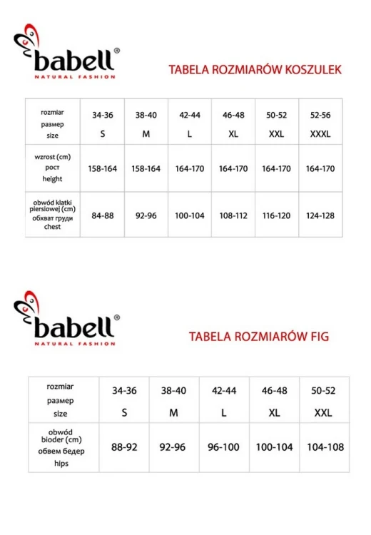 Koszulka Babell Viva S-XL dł/r
