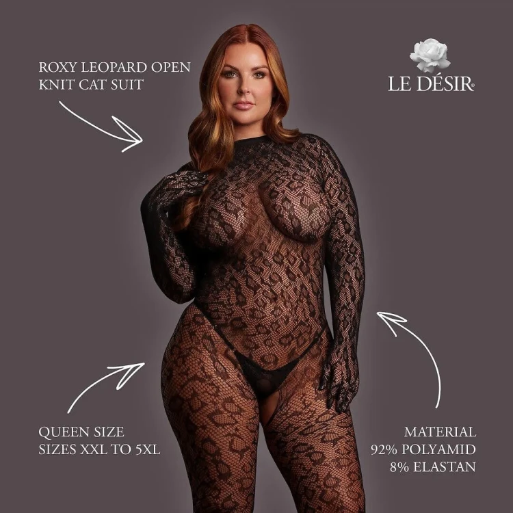 Bodystocking Le Desir DES096 Roxy Leopard