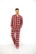 Piżama Sensis Lucas dł/r S-2XL rozpinana