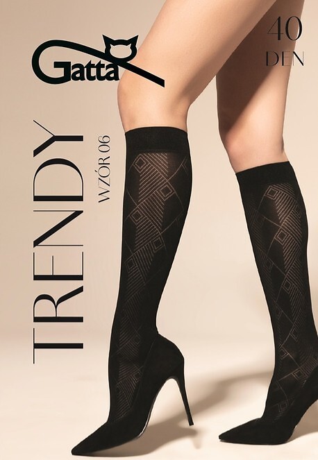 Podkolanówki Gatta Trendy wz.06 40 den