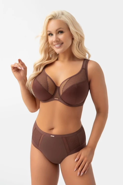 Biustonosz soft Gorsenia K441/1 Luisse Czekoladowy