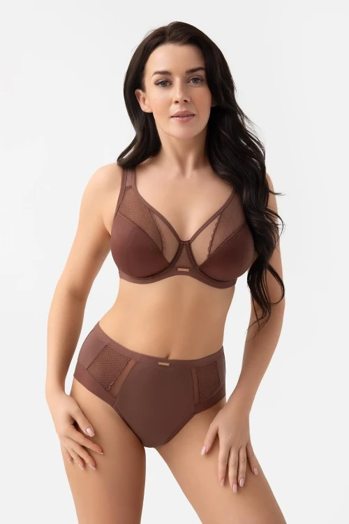 Biustonosz soft Gorsenia K441/1 Luisse Czekoladowy