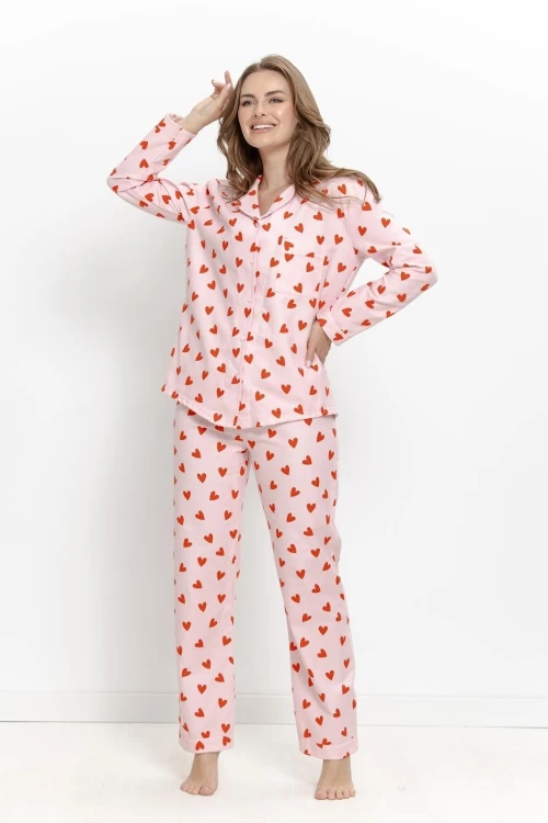 Piżama Taro 3628 Sorella dł/r S-XL rozpinana
