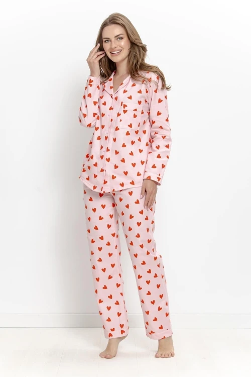 Piżama Taro 3628 Sorella dł/r S-XL rozpinana