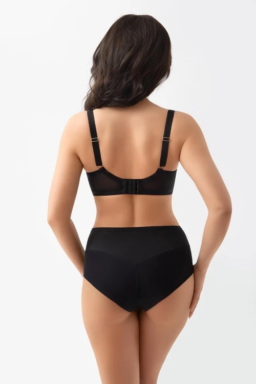 Biustonosz semi soft Gorsenia G021 Dotti Czarny