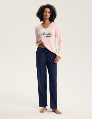 Piżama Henderson Ladies 46114 Gianna dł/r S-3XL