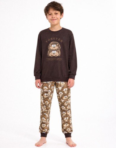 Piżama Cornette young Boy 966/193 Forever dł/r 134-164