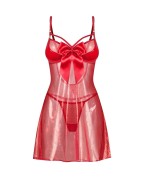 Koszulka Obsessive Gifty Red Babydoll S-3XL