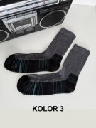 Skarpety Męskie Milena Multisport 0088-028 41-46 - Sportowe - Kolor 3