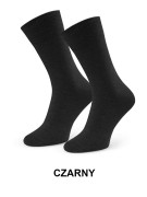 Skarpety Steven art.083 Cashmere męskie 41-46 - Czarne