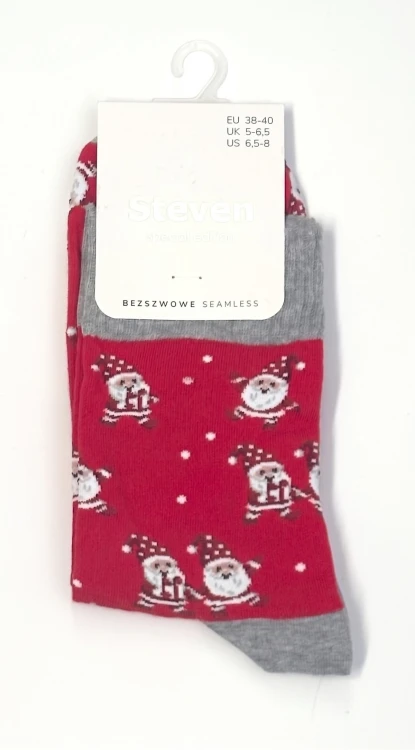 Skarpety Steven art.136 Świateczne męskie 41-46