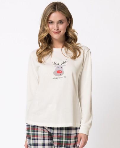 Piżama Leveza 1806 Weronika dł/r S-XL